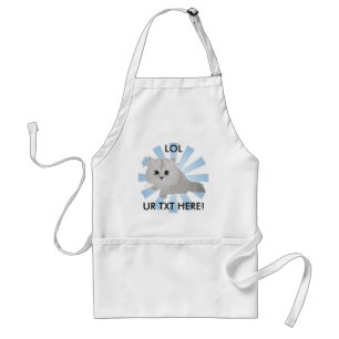Avental White Kitten Apron