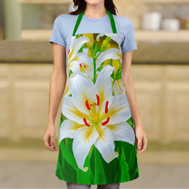 Avental White Lily