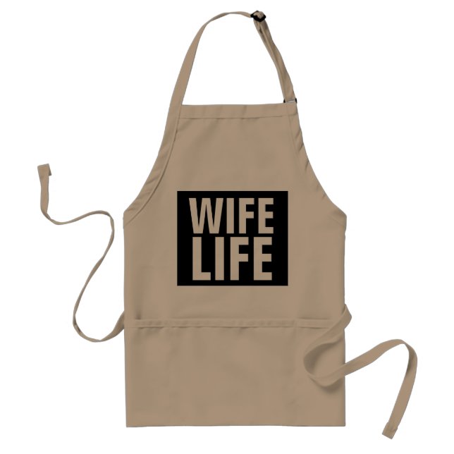 Avental WIFE LIFE, Áreas Engraçadas (Frente)