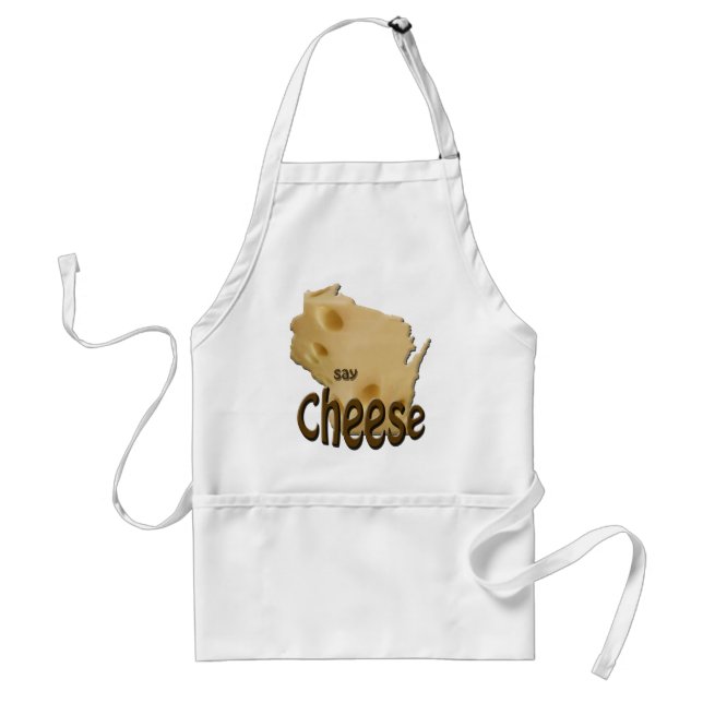 Avental Wisconsin Say Cheese Apron (Frente)