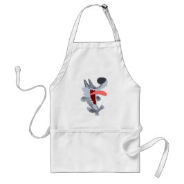Avental Wolf Apron, um cartoon para dança