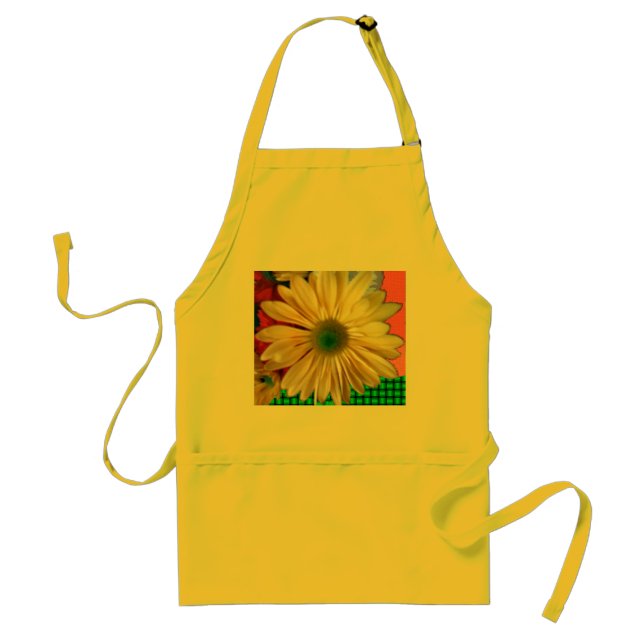 Avental Yellow Daisy Apron (Frente)