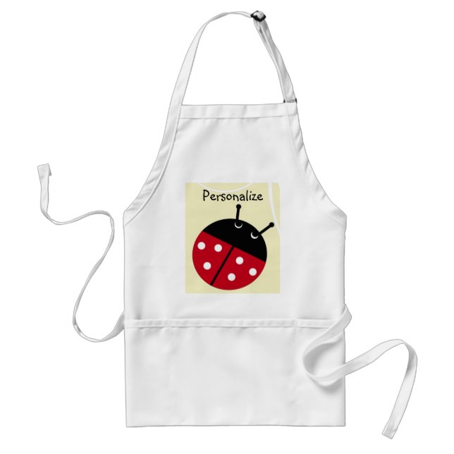 Avental Yellow Lady Bug Apron (Frente)