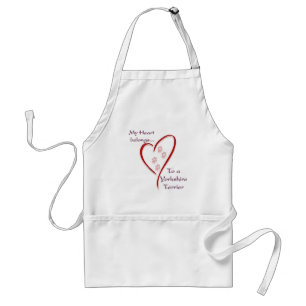 Avental Yorkshire Terrier Heart Pertence