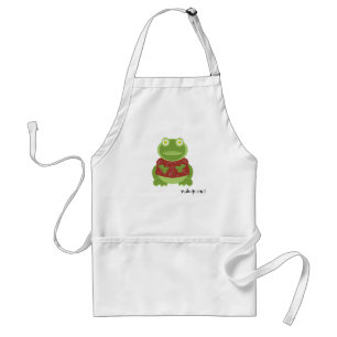 Avental yuletoad na cozinha