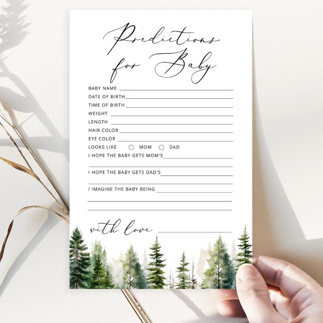 Aventura aguarda previsões florestais para bebê (Criador carregado)