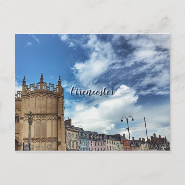 AVENTURA | Cartão postal Viagem CIRENCESTER (Frente)