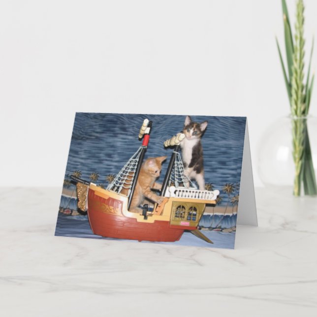 Aventura de Aniversário - Cartão de Aniversário de (Frente)