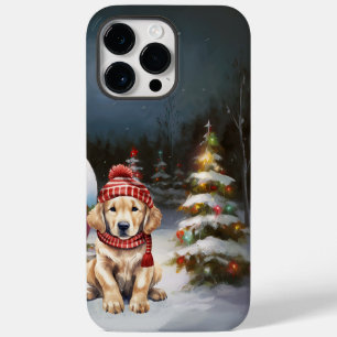 Aventura de Natal do ouro Retriever Caravan