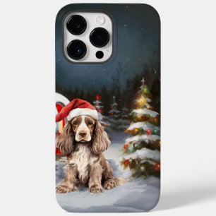 Aventura de Natal do Winter Cocker Spaniel Caravan