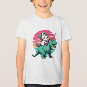 Aventura de Unicórnio Gato T-Rex para Amantes de G
