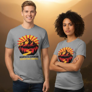 Aventura Espera Camisa de Caminhada ao Ar Livre Mo