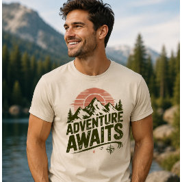 Aventura Espera Camisa de Trilha na Montanha Vinta
