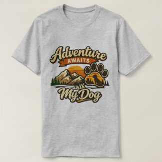 Aventura espera com o meu design de camiseta de ca