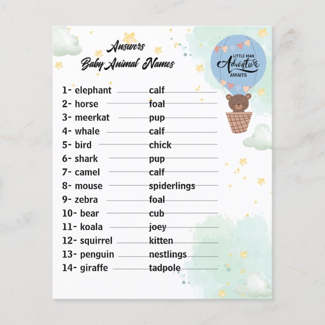 aventura espera Urso diversão bebê respostas jogo  (Frente)