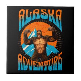 Aventura Retro Sasquatch Montanha do Alasca