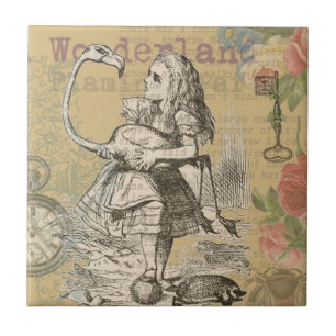 Aventuras de Alice no País das Maravilhas Flamingo