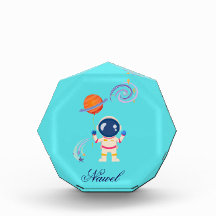 Aventuras de desenho animado espacial. prêmio acrí