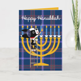 Aventuras do cartão de Hanukkah de Mirabelle Holid