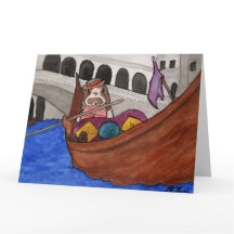 Aventuras do Coconut: Cartão de Fevereiro 8,5"x11"