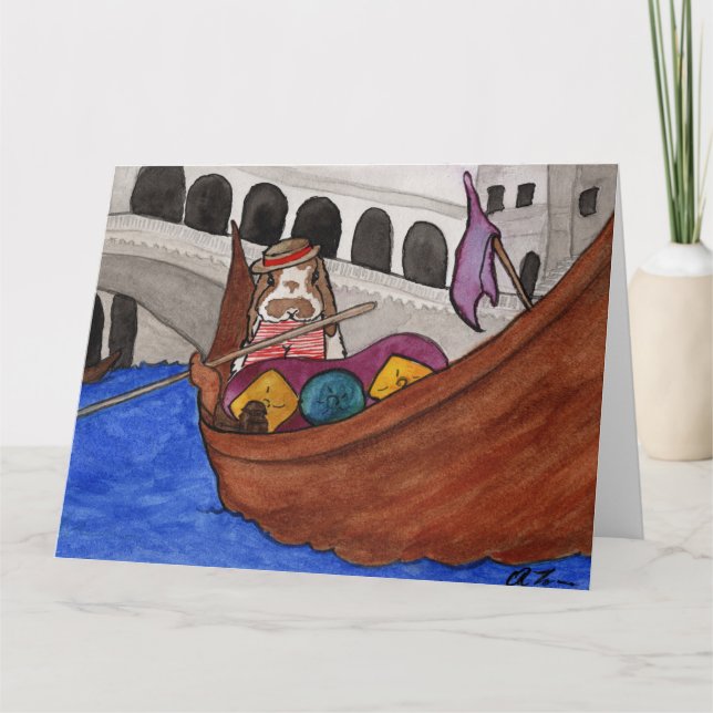 Aventuras do Coconut: Cartão de Fevereiro 8,5"x11" (Frente)