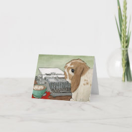 Aventuras do Coconut: Cartão de novembro 4"x5.6"