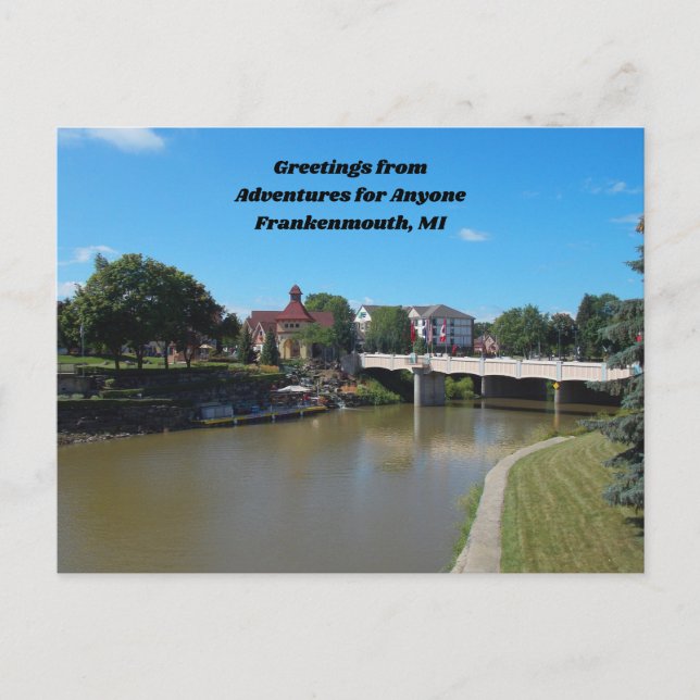 Aventuras para qualquer Frankenmouth, cartão posta (Frente)