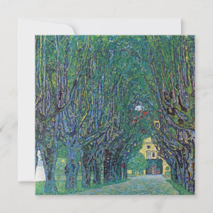 Avenue no Parque Schloss Kammer de Gustav Klimt
