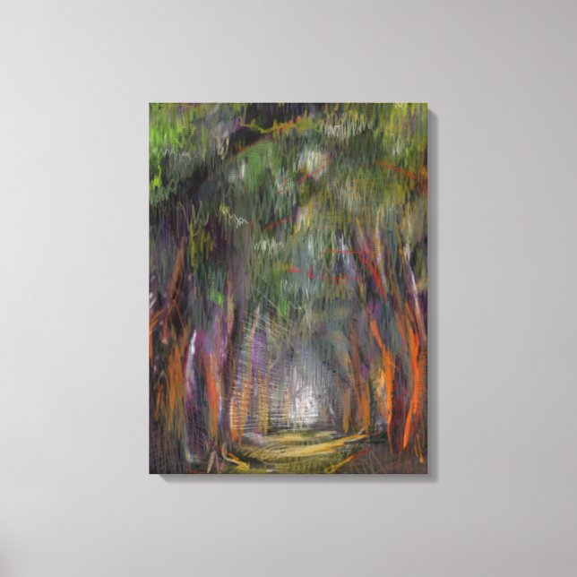 Avenue of the Oaks - Canvas Print (Frente)