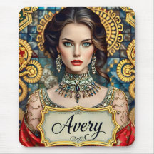 AVERY ~ Linda Mulher ~ Mousepad