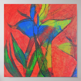 Aves de Impressão de Arte do Paraíso