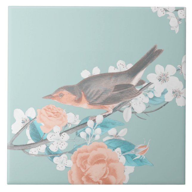 Aves e Flores (Frente)