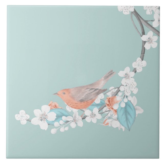 Aves e Flores (Frente)