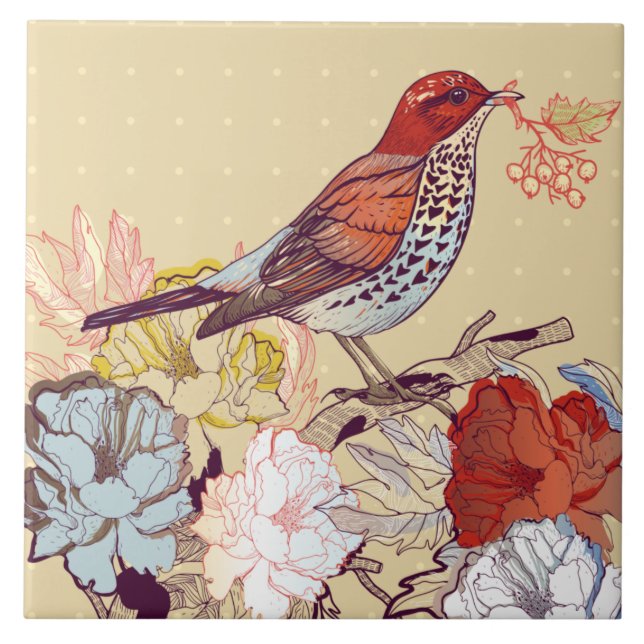 Aves e Flores (Frente)