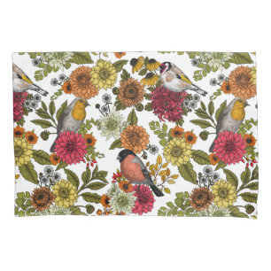 Aves e flores do jardim 1