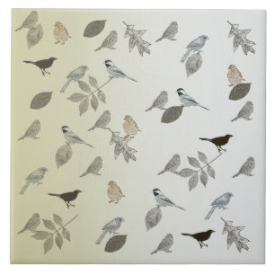 Aves e Folhas