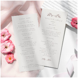 Aves e folhas, romântico Programa de Casamentos Pl