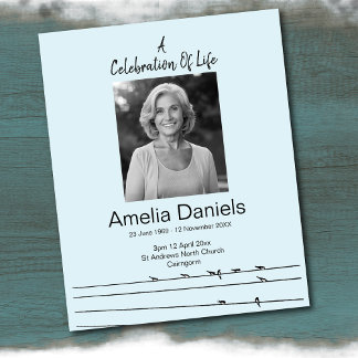 Aves em Celebração por Fio de Cartão com fotos de