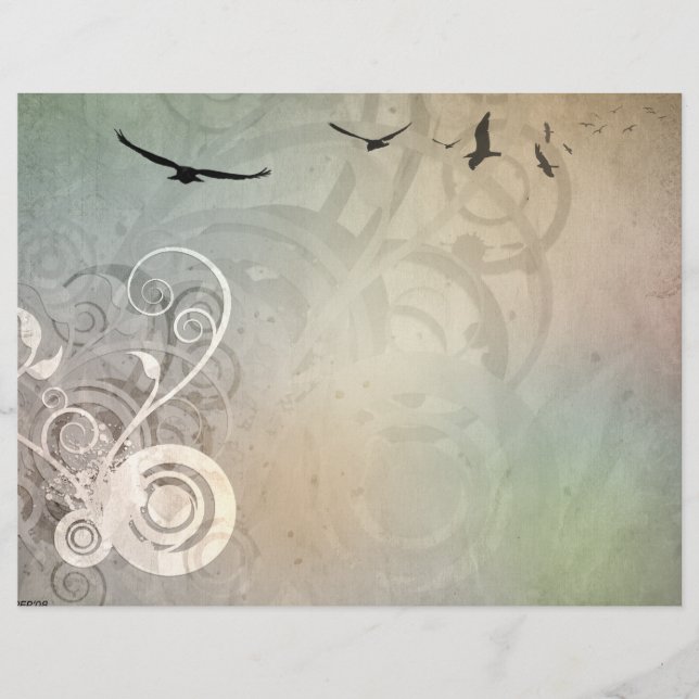 Aves Em Voo (Frente)
