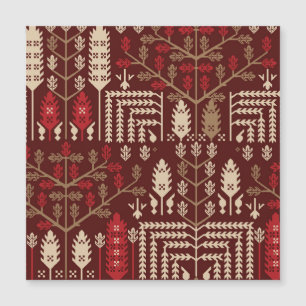 Aves Flores Azul Escuro Padrão