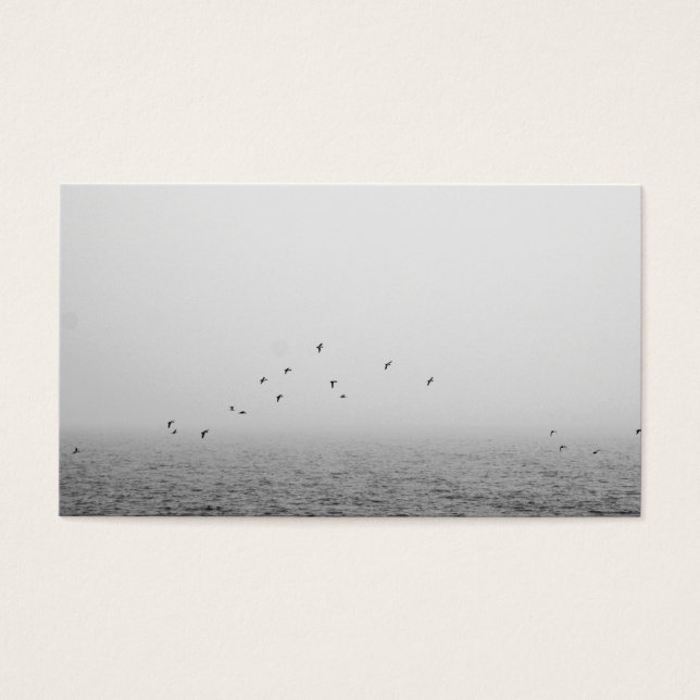 Aves no nevoeiro (Frente)