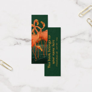 Aves Selvagens Vintage, Flamingos Tropicais Rosa