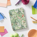 Aves Tropicais e Folhas de Palma<br><div class="desc">Lindas aves tropicais de vintage em cores vibrantes, folhas verdes de palma, e um fundo bege macio e quente.</div>