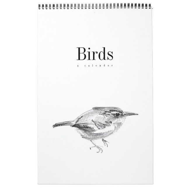 Aves: Um Calendário (Capa)
