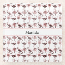 avestruzes e cangurus, personalizáveis