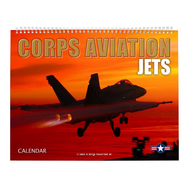 AVIAÇÃO CORPS - CALENDÁRIO JETS (Capa)