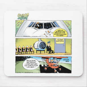 Aviação Mousepad dos desenhos animados do pânta