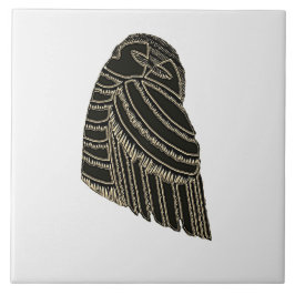 AVIAN ART DECO em azulejo MARROVIÁRIO