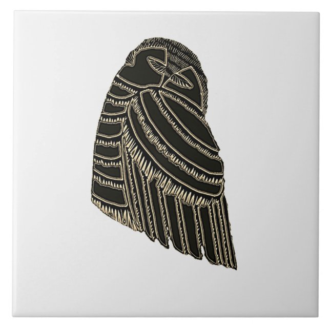 AVIAN ART DECO em azulejo MARROVIÁRIO (Frente)