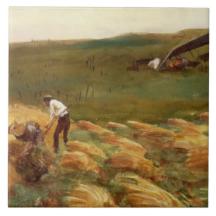 Avião Acidentado (por John Singer Sargent)